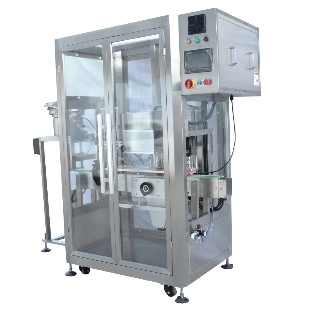 Автоматическая ротационная машина для закручивания пластиковых крышек бутылок в медицинской химической промышленности 6