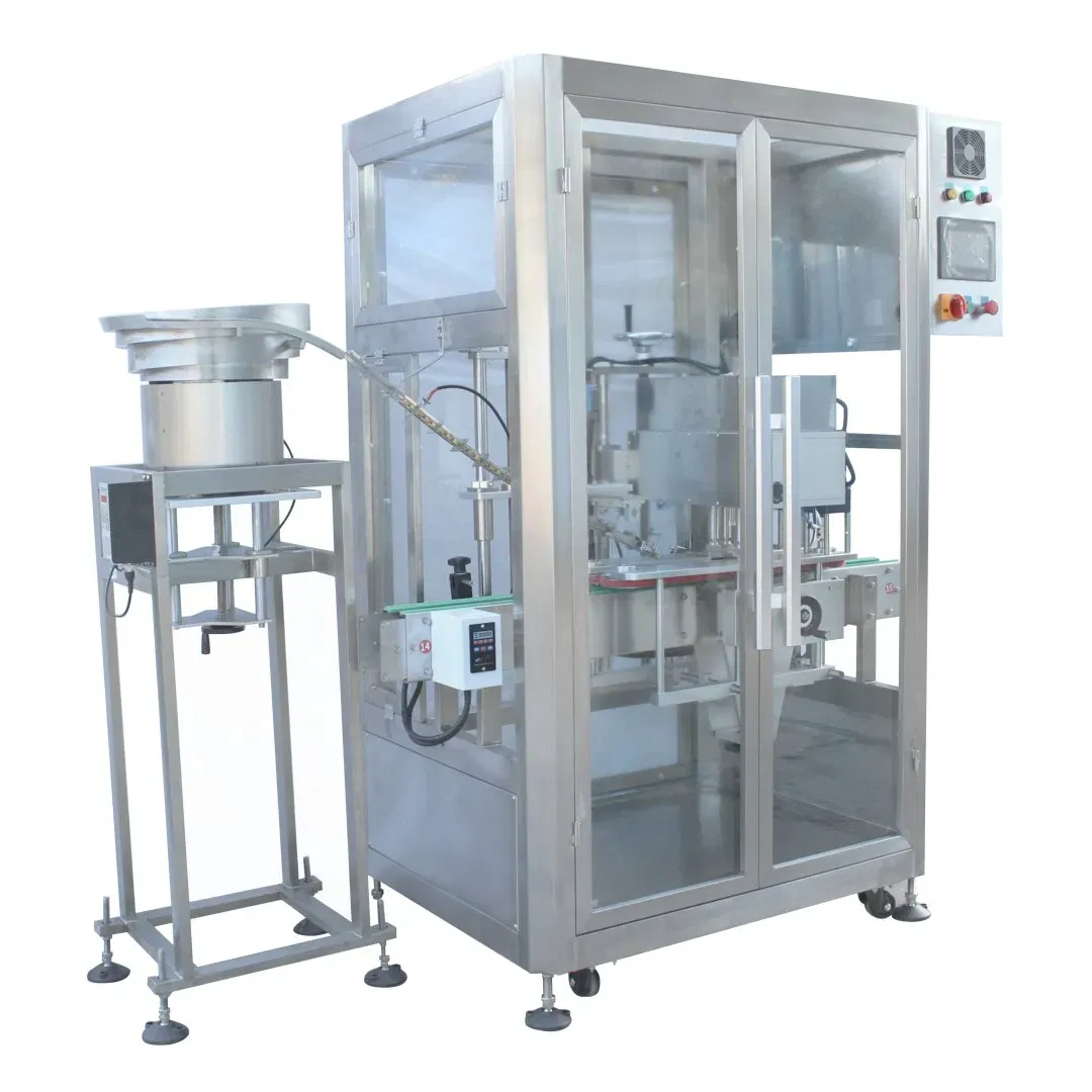 Автоматическая ротационная машина для закручивания пластиковых крышек бутылок в медицинской химической промышленности 5