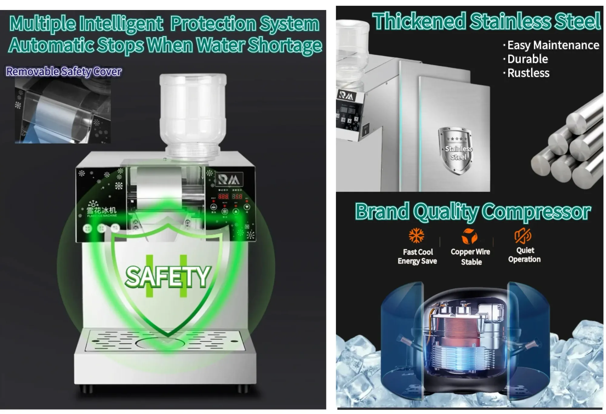 Профессиональная машина для приготовления бингсу 4