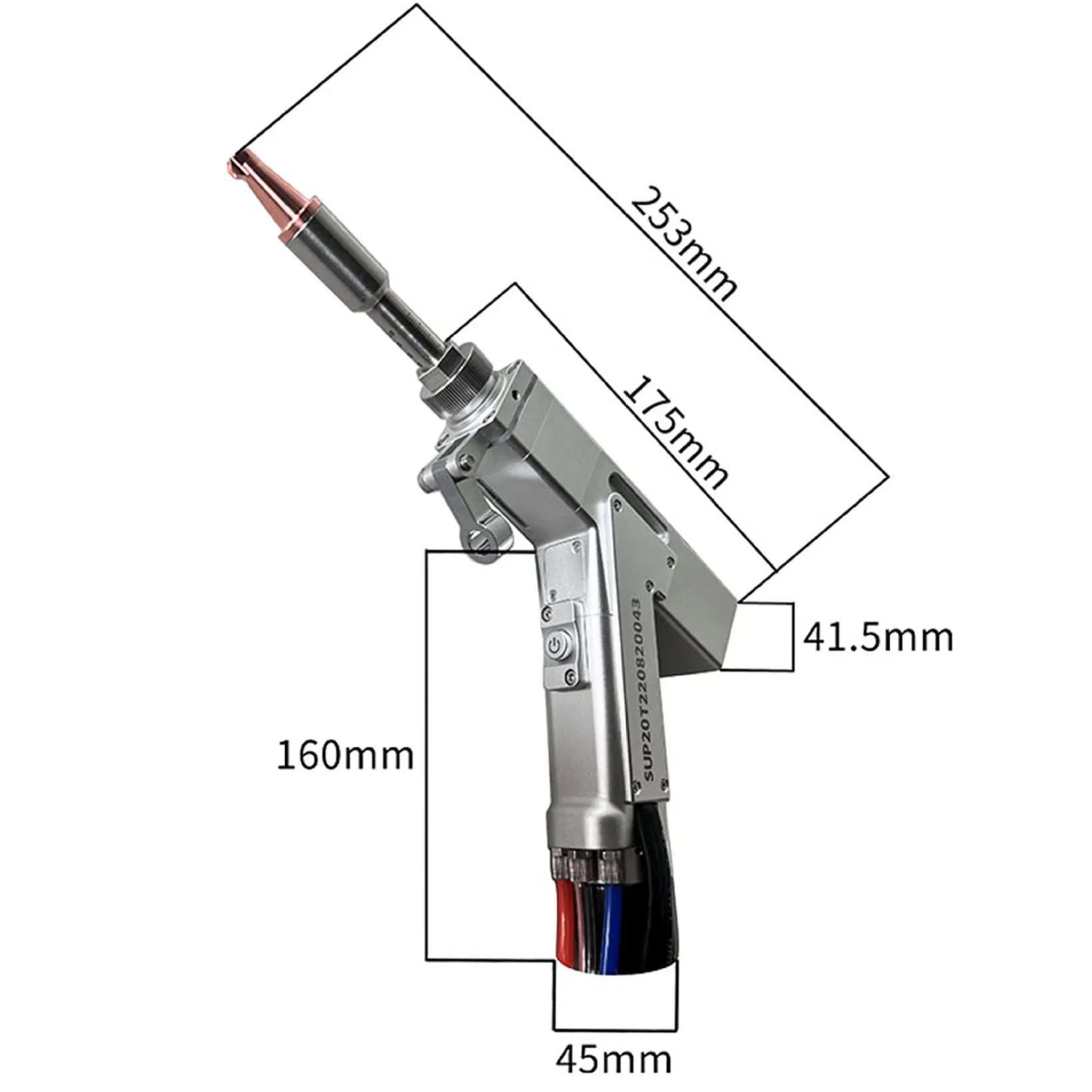 Профессиональный лазерный сварочный пистолет ручной SUP23T 5