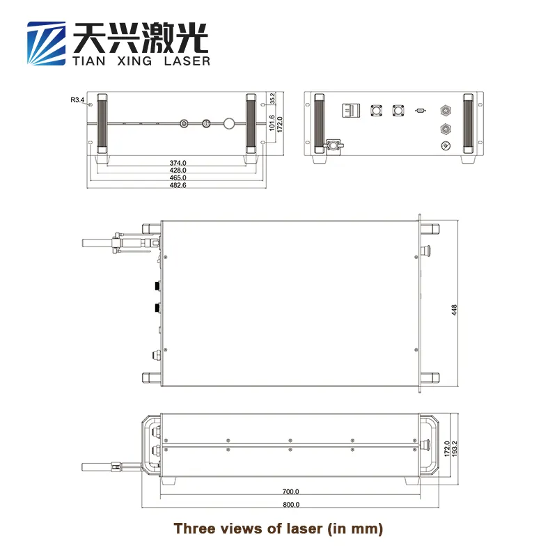 Лазерный источник Max Laser Source MFSC 700-1500W 4