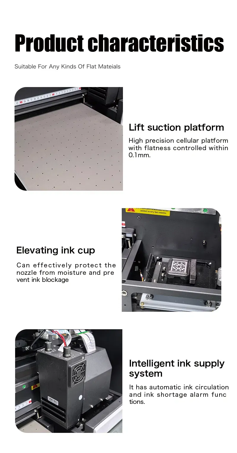 Мини A3 Струйный Принтер для Печати на Различных Поверхностях 6