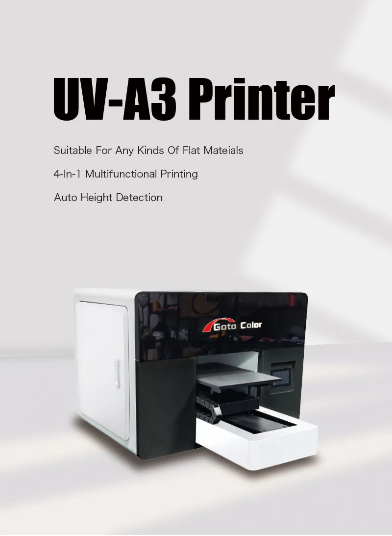 Мини A3 Струйный Принтер для Печати на Различных Поверхностях