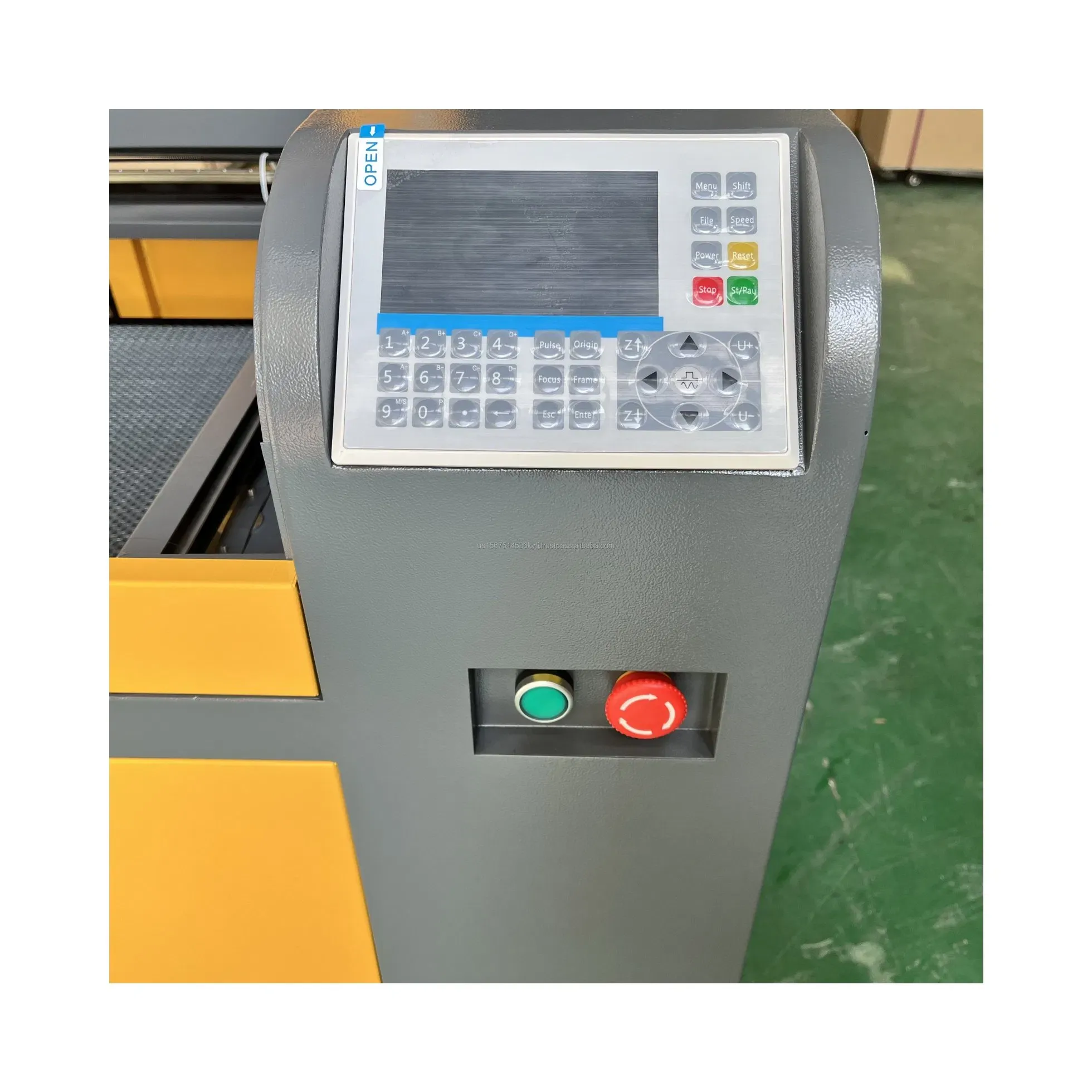 Профессиональный лазерный резак 6090 Reci 100W с Cw5200 ячеистым столом автофокусировки 4