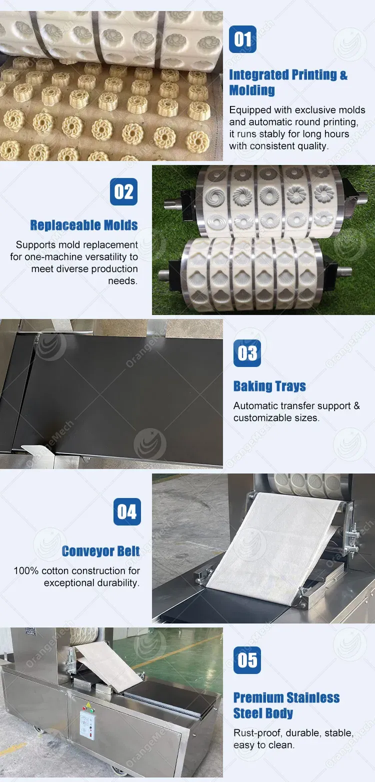 Мини ротационный пресс для печенья 4