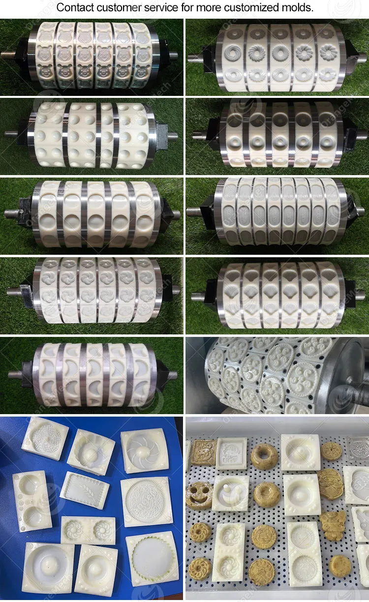 Мини ротационный пресс для печенья 5