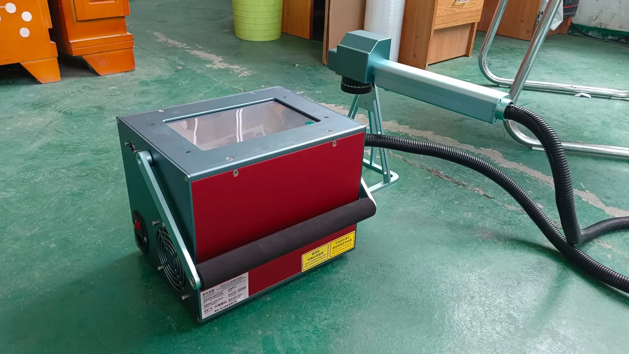 Профессиональный лазерный гравер 50W с волоконным лазером 5