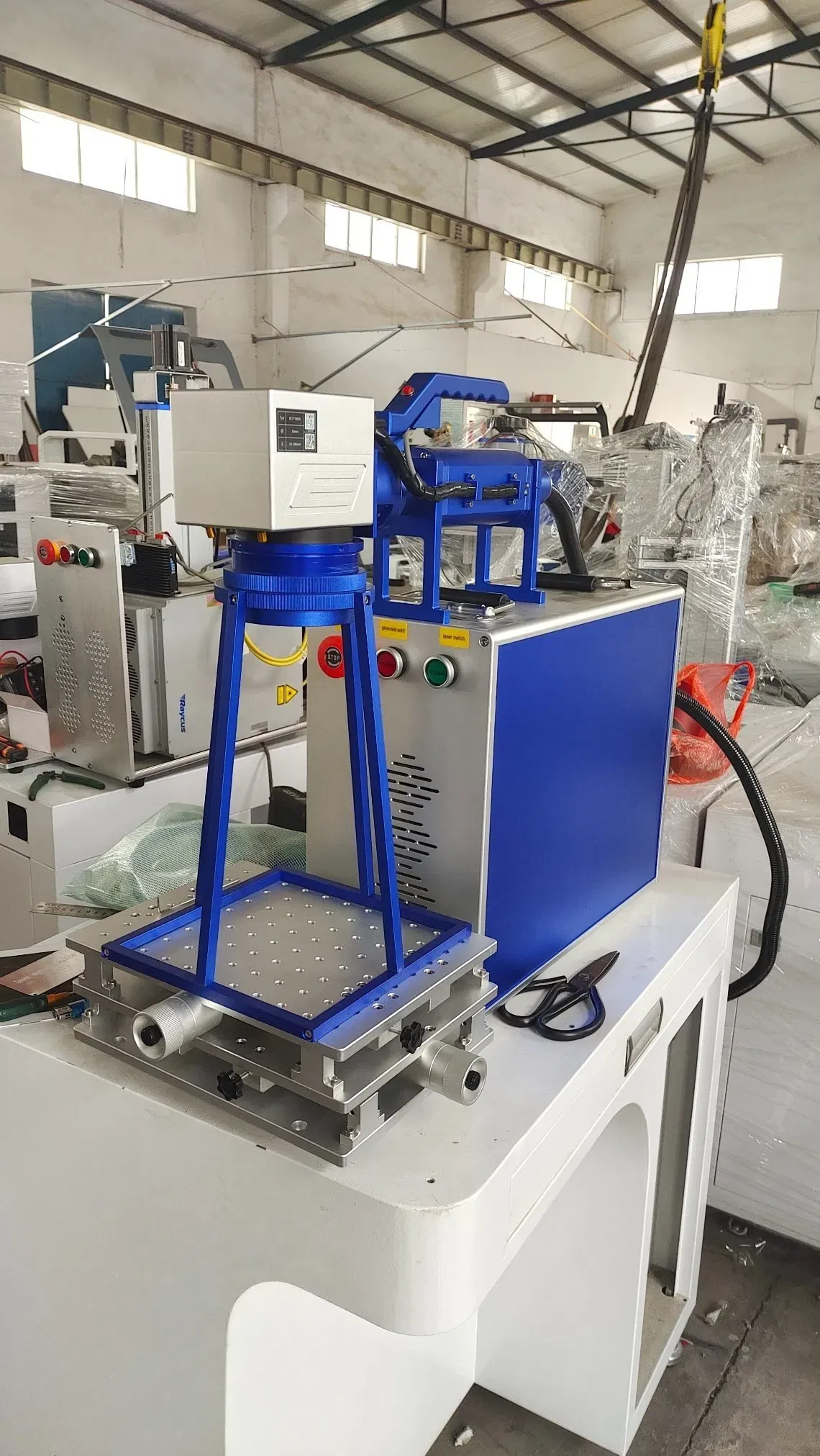 Мини УФ Jpt маркер волокно 30W Рейкус портативные лазерные маркировочные машины 2