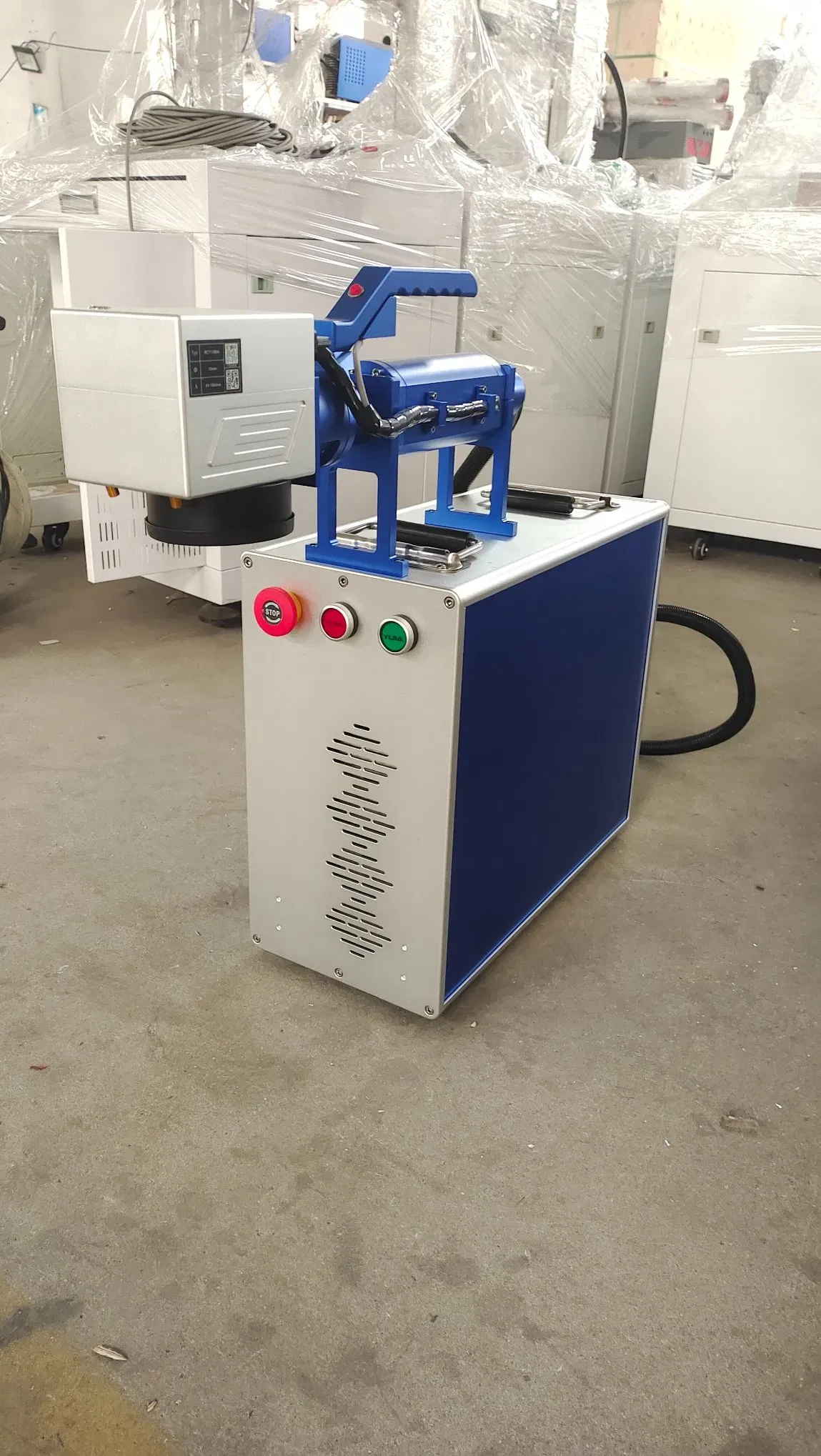 Мини УФ Jpt маркер волокно 30W Рейкус портативные лазерные маркировочные машины 6