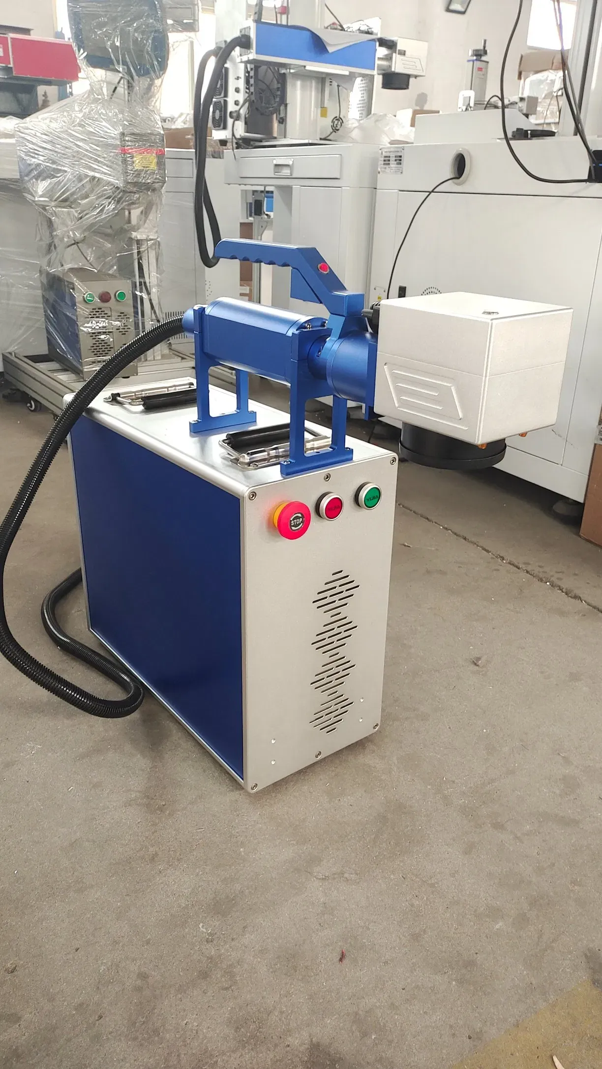 Мини УФ Jpt маркер волокно 30W Рейкус портативные лазерные маркировочные машины 3