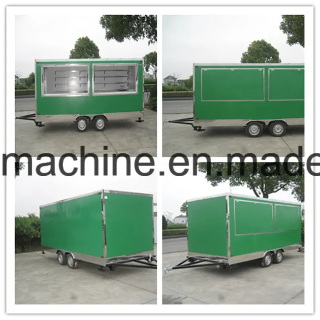 Мобильный фастфуд трейлер JY-B30 3