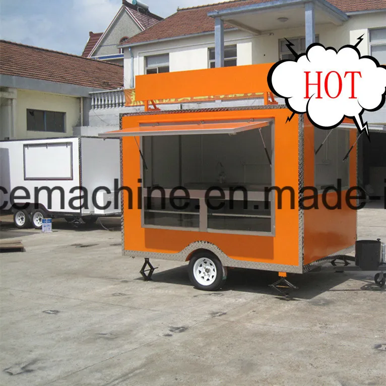 Мобильный фастфуд трейлер JY-B30 4