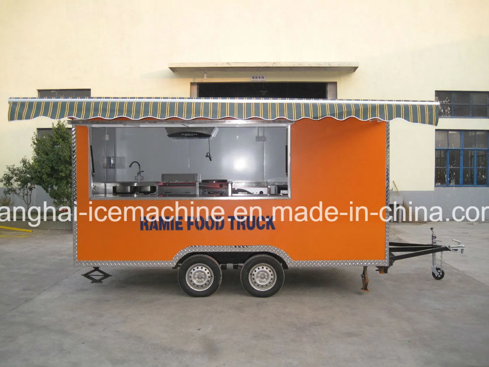 Мобильная продуктовая тележка с широкими возможностями 6