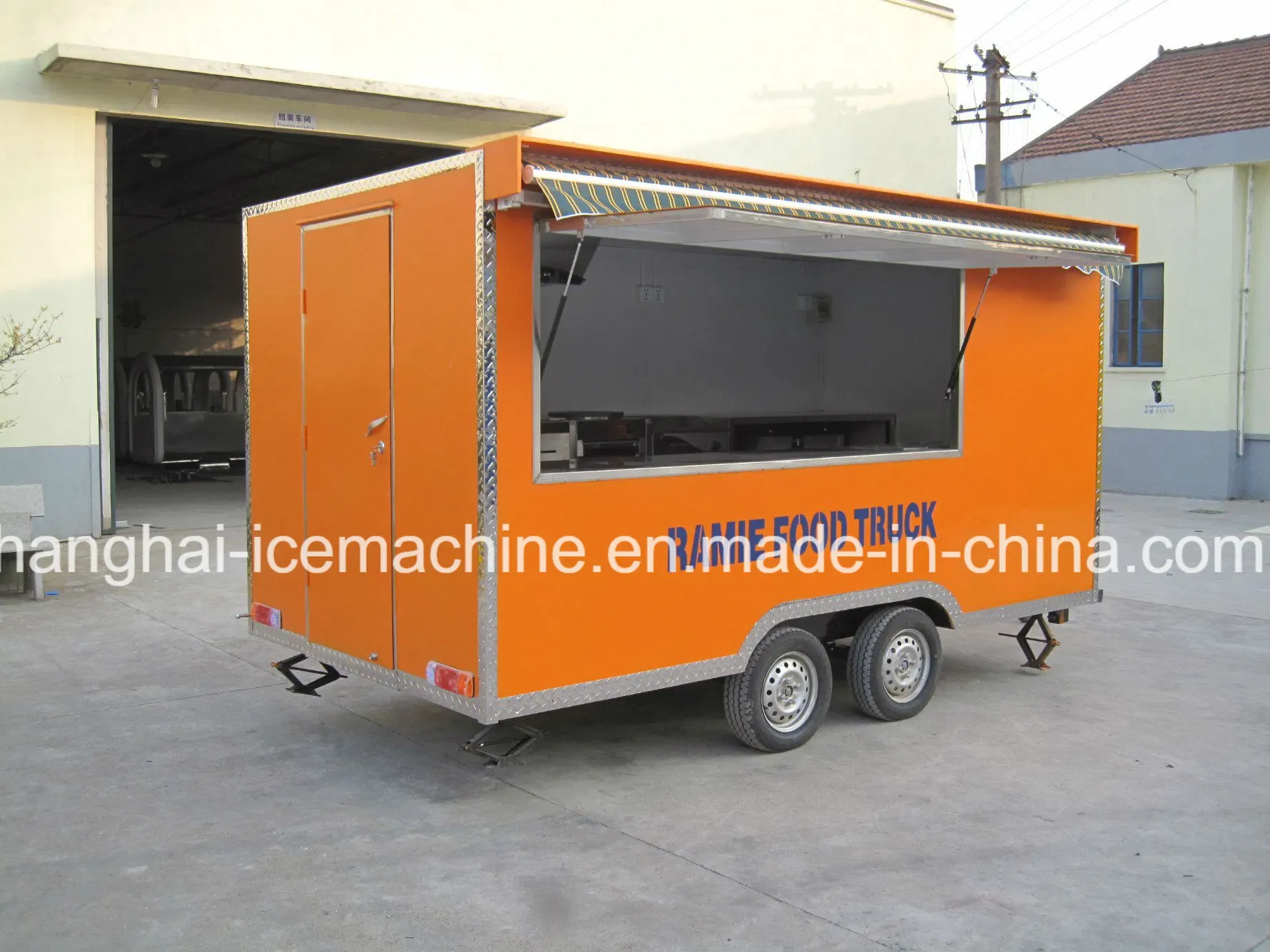 Мобильная продуктовая тележка с широкими возможностями 4