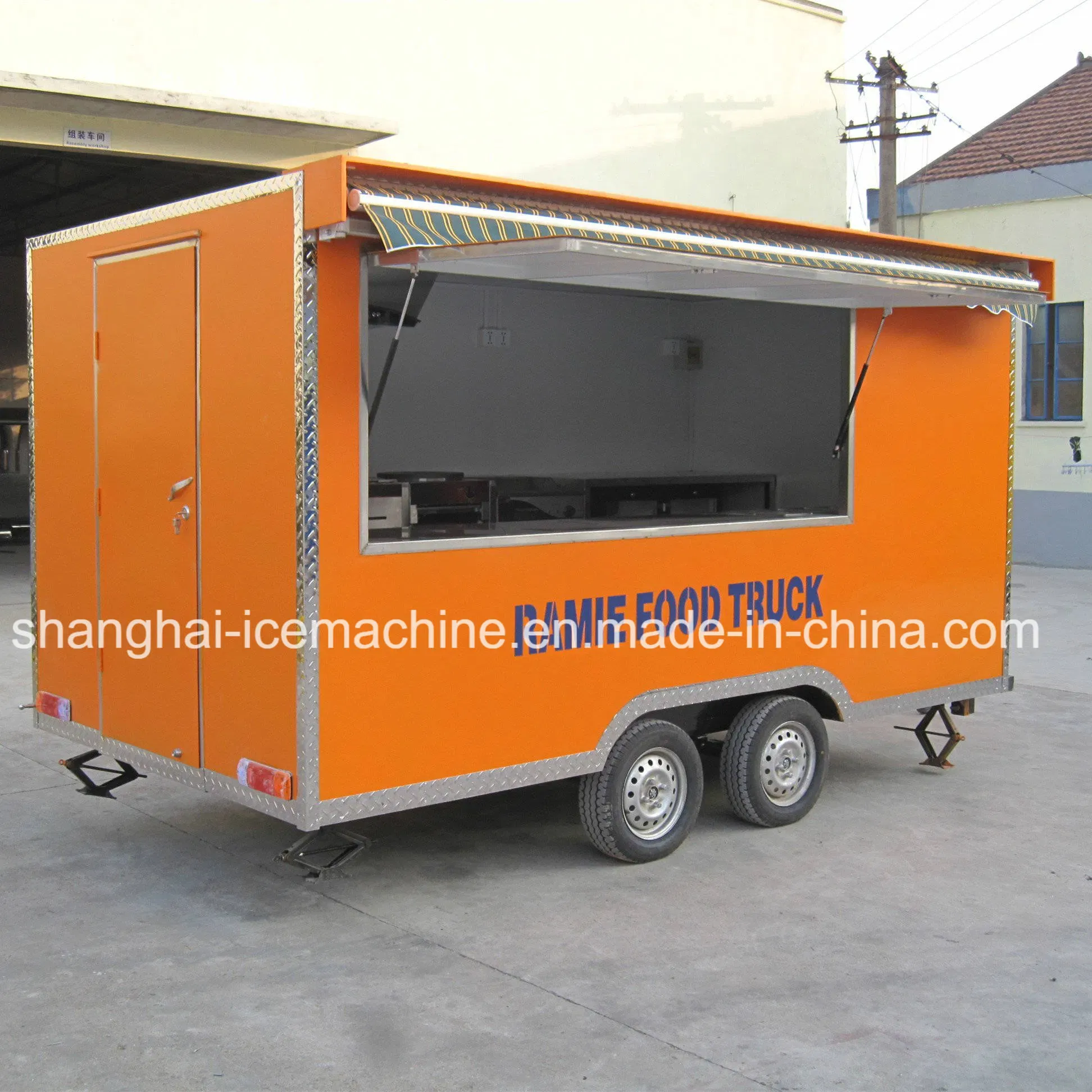 Мобильная продуктовая тележка с широкими возможностями 2