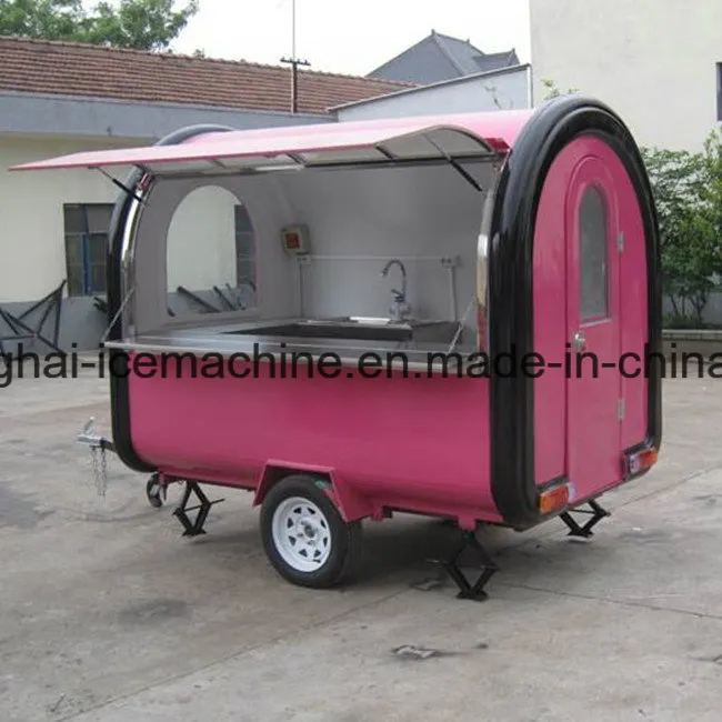 Мобильная продуктовая тележка для машины замороженного йогурта JY-B35 4