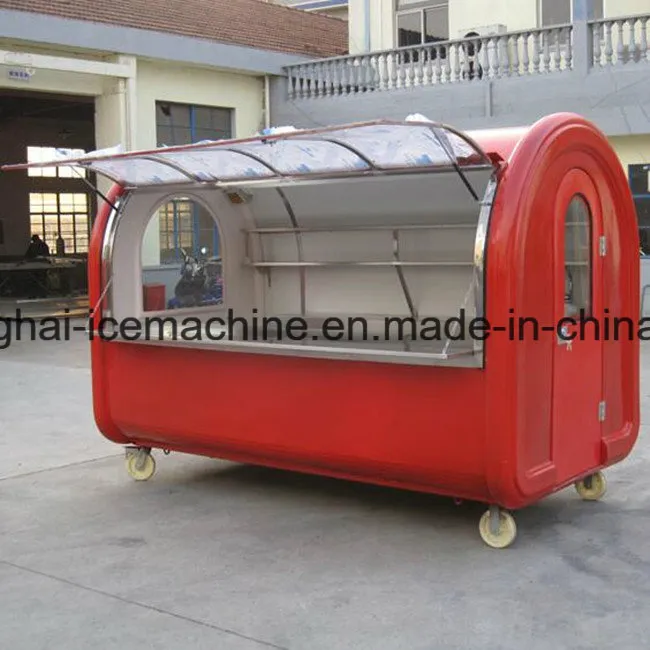 Мобильная продуктовая тележка для машины замороженного йогурта JY-B35 3