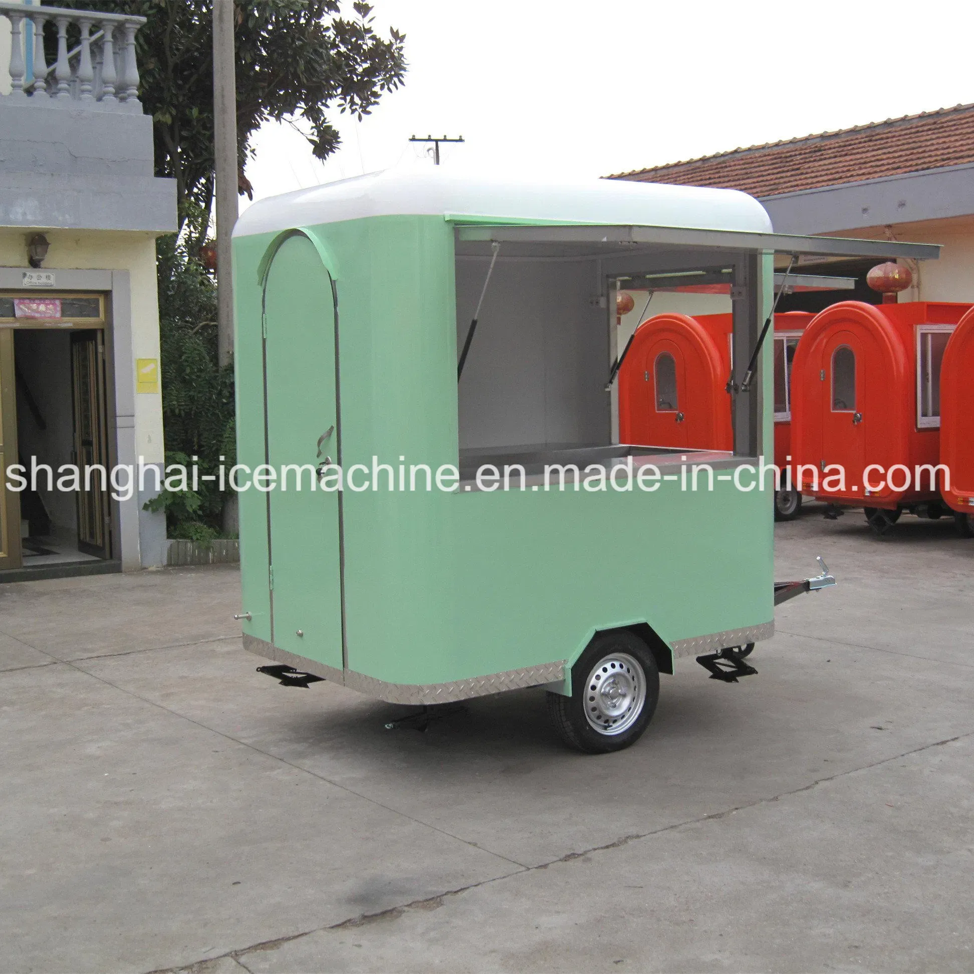 Мобильная торговая тележка для жарки JY-B9 2