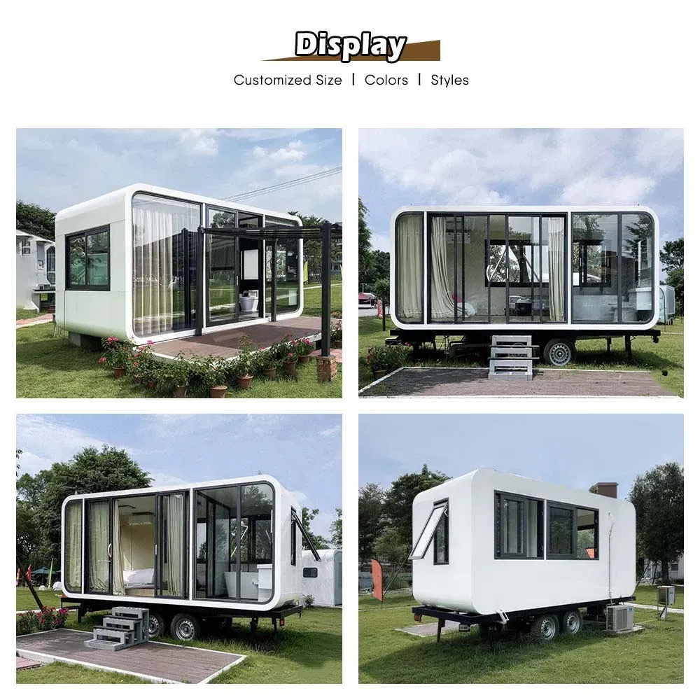 Современный сборный модульный домик для курортного отеля, кемпинга 2