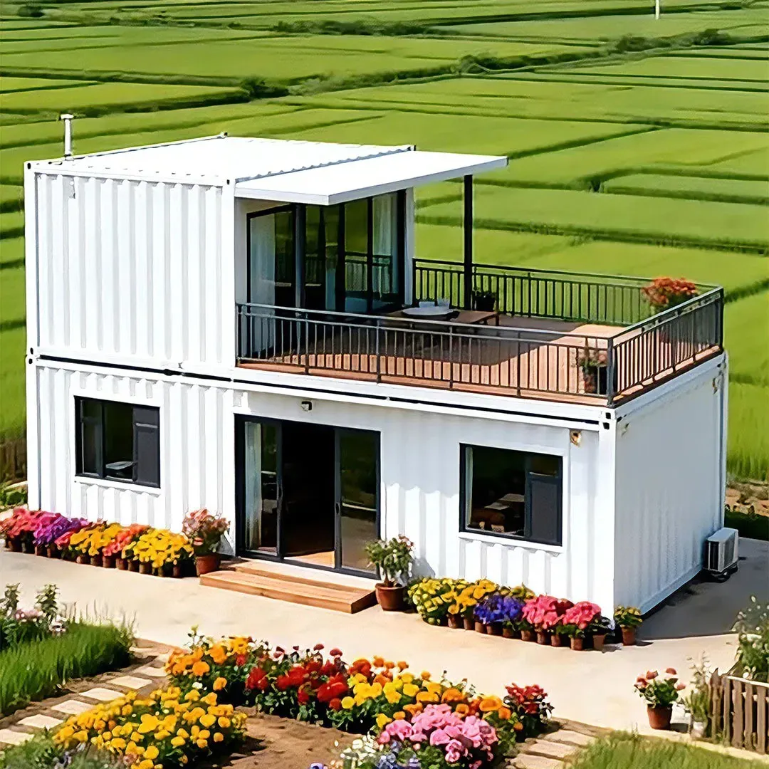 Модульный контейнерный дом из нержавеющей стали