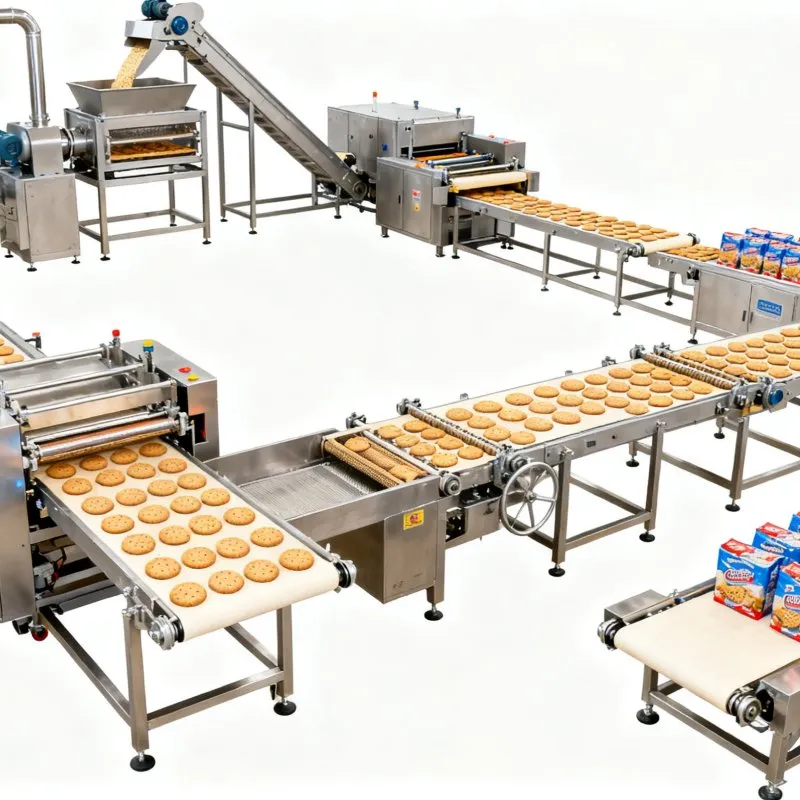 Автоматическая машина для производства печенья из нержавеющей стали