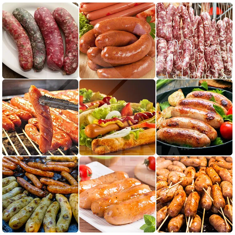 Автоматическая линия производства немецких колбас Mtn Industrial 6