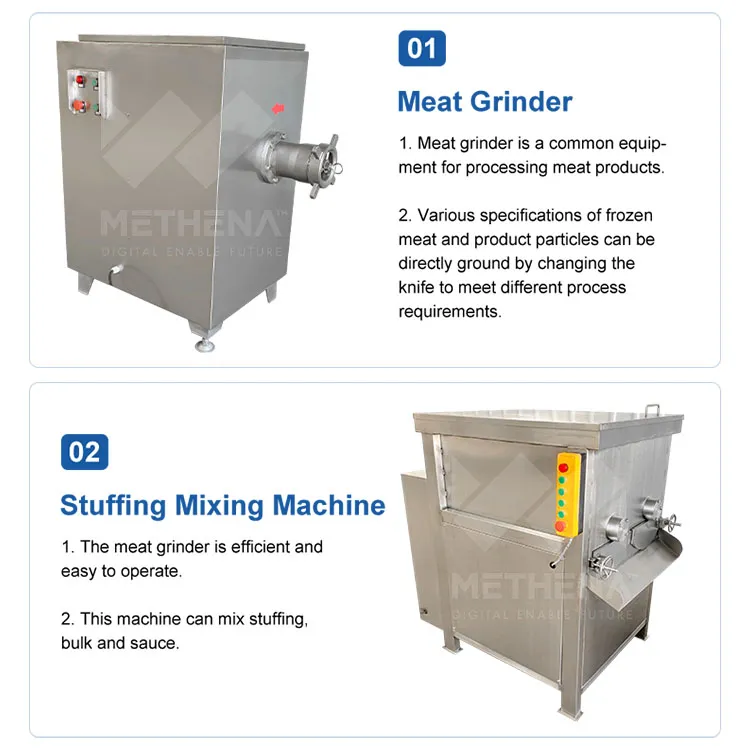 Автоматическая линия производства немецких колбас Mtn Industrial 3