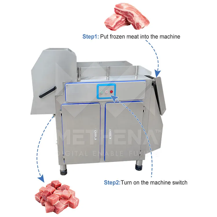 Профессиональная машина для нарезки мяса 2