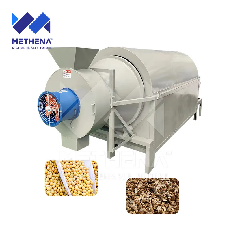 Ротационная барабанная сушилка для песка, риса, кукурузы, зерна и навоза