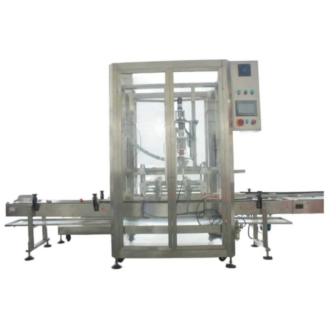 Автоматическая машина для укупорки бутылок с пневматической системой управления