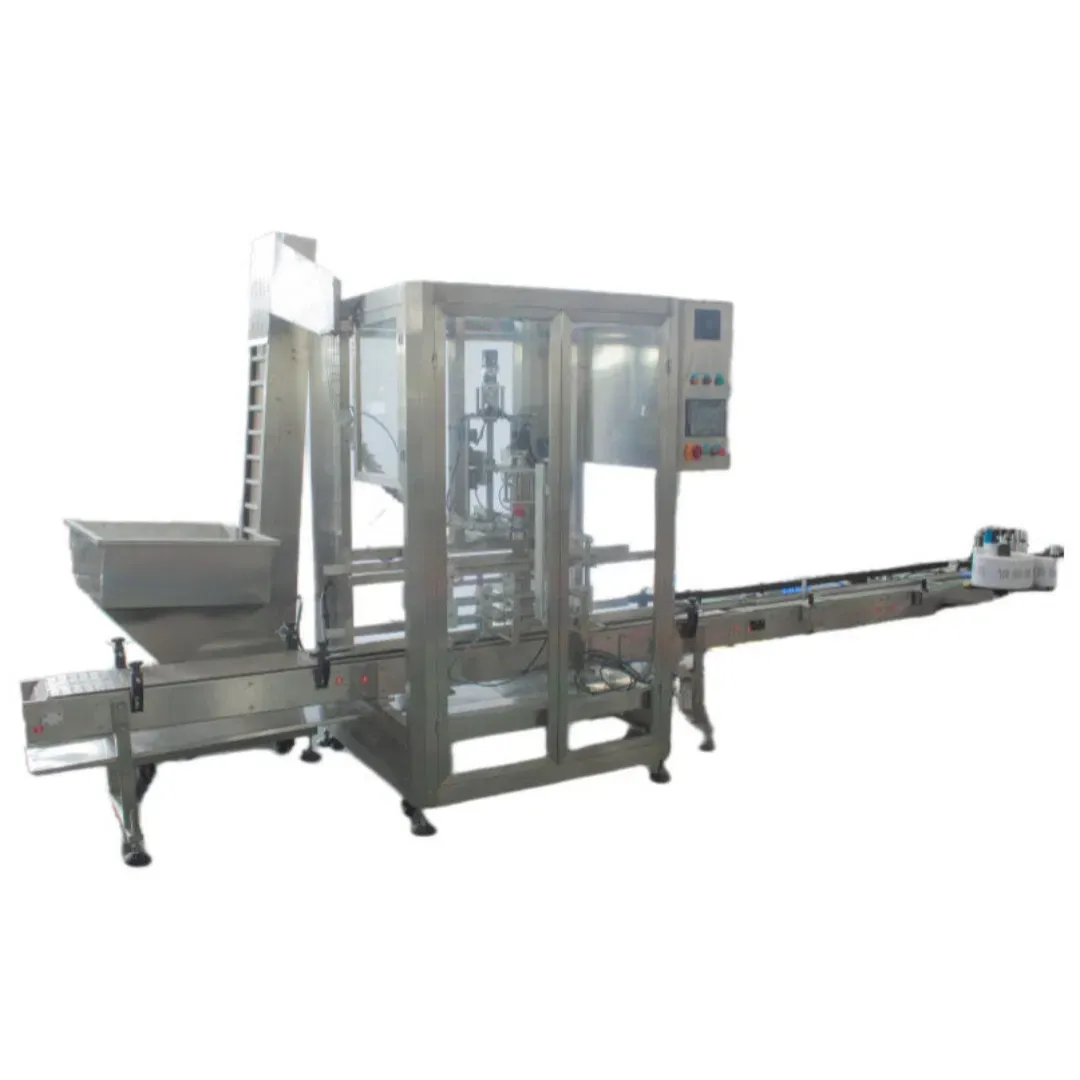 Автоматическая машина для укупорки бутылок с пневматической системой управления 4