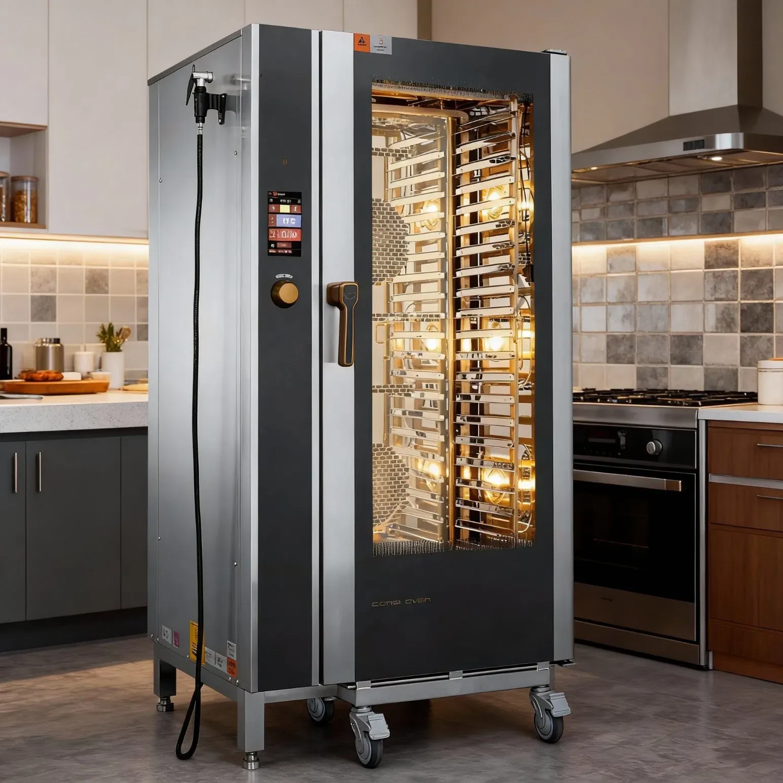 Многофункциональная коммерческая комбинированная пароварка-духовка 5