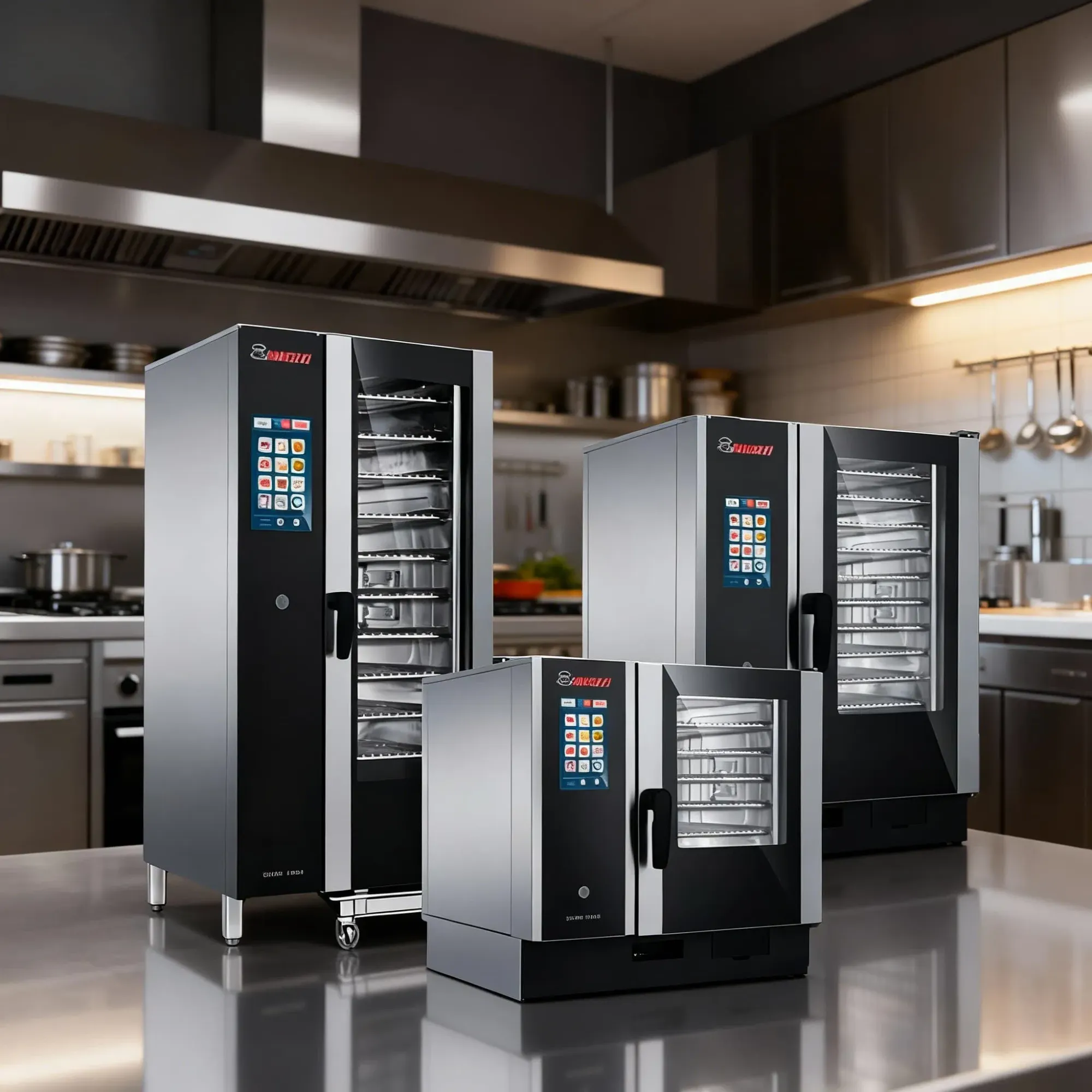 Многофункциональная коммерческая комбинированная пароварка для профессиональной выпечки, жарки и приготовления на пару 6