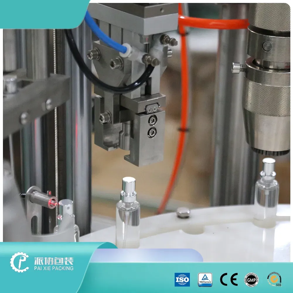 Автоматическая машина для заполнения маленьких бутылочек с духами 6