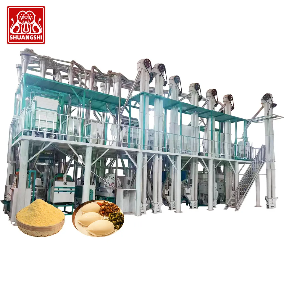 Мукомольная Мельница SSM-100TPD для производства кукурузной муки 2