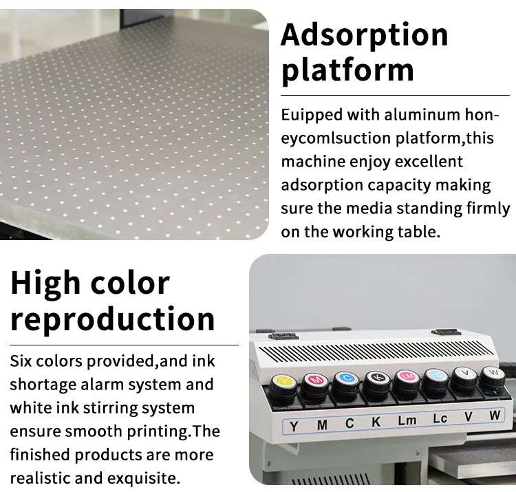 Многофункциональный UV6090 струйный плоский принтер A1 размер 5