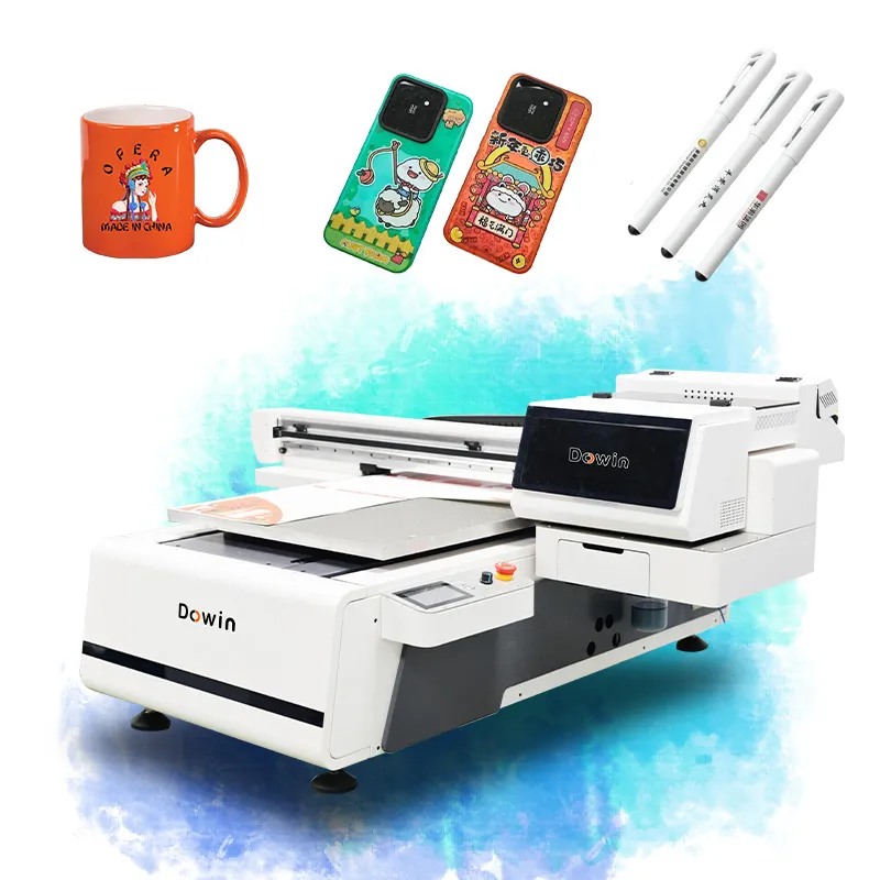 Многофункциональный UV6090 струйный плоский принтер A1 размер