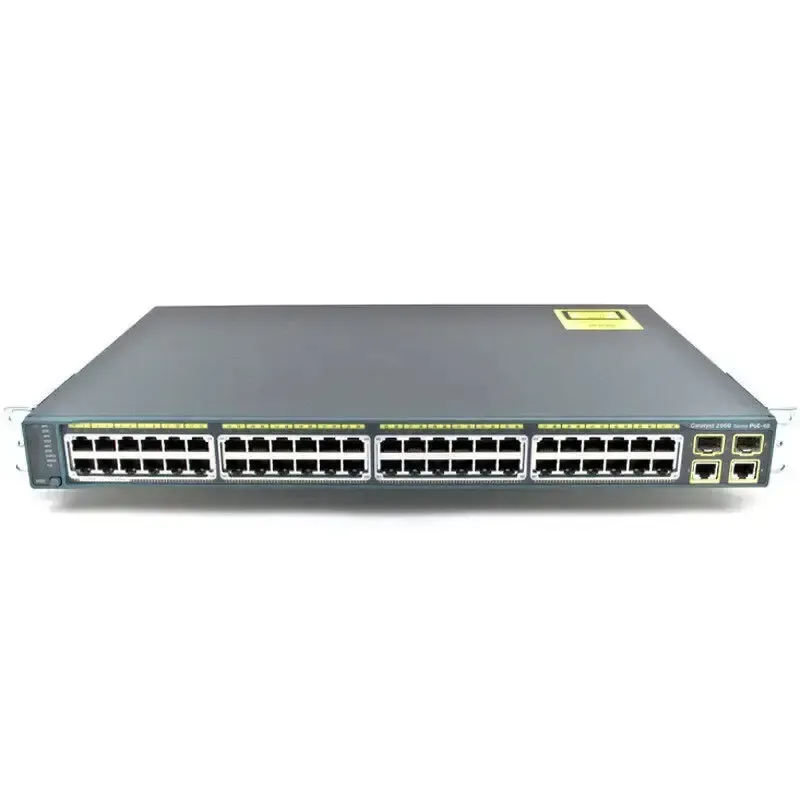 Новый коммутатор Cisco WS-C2960+48PST-S с 48 портами PoE
