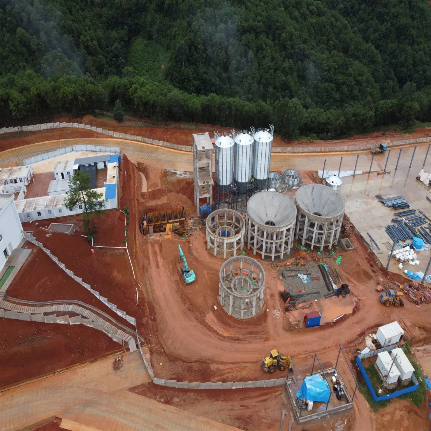 Профессиональный стальной силос для хранения зерна 6