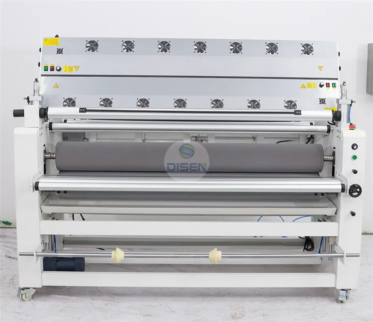 Промышленная тканевая машина для ламинирования кожаной пленки горячим и холодным способом 1.6m 3