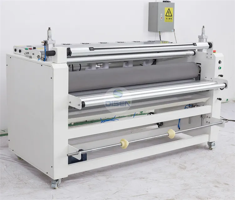 Промышленная тканевая машина для ламинирования кожаной пленки горячим и холодным способом 1.6m 2