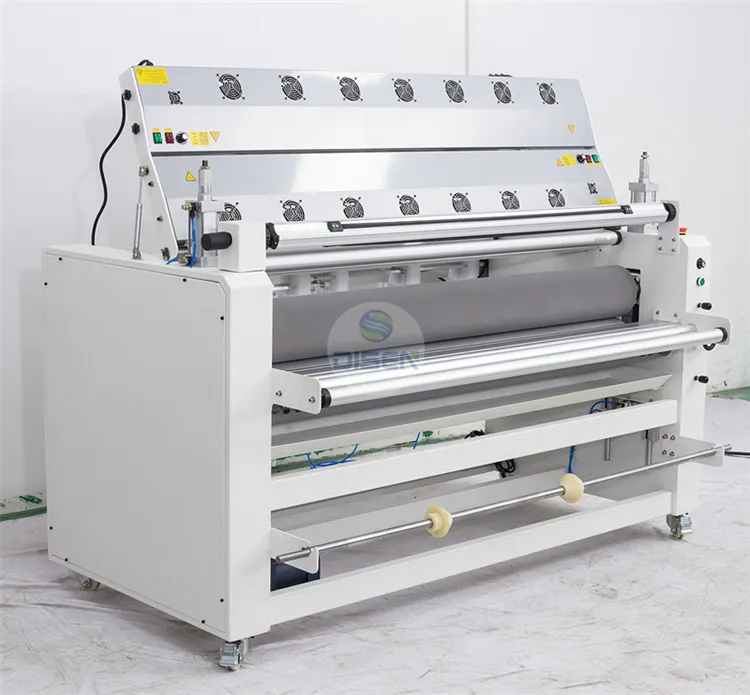 Промышленная тканевая машина для ламинирования кожаной пленки горячим и холодным способом 1.6m 4