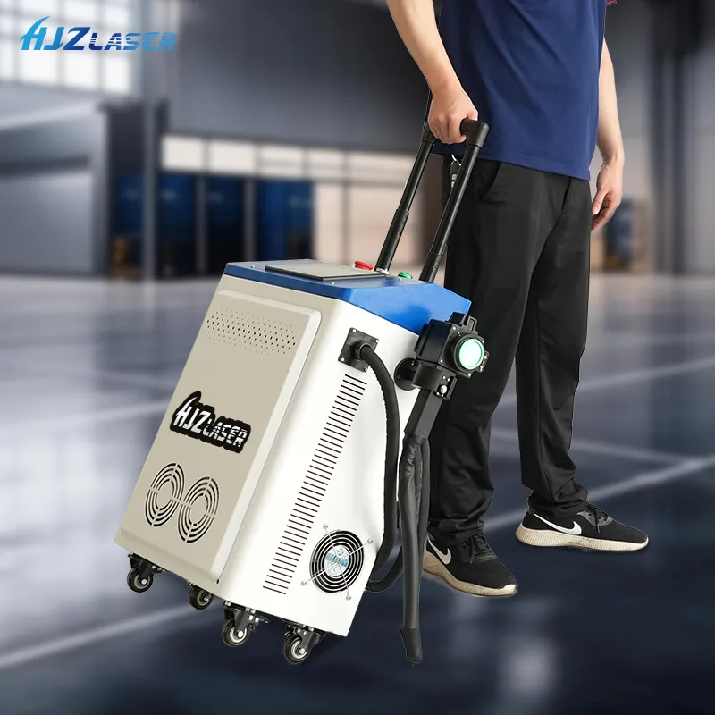 Профессиональная лазерная машина для очистки металла и дерева 3