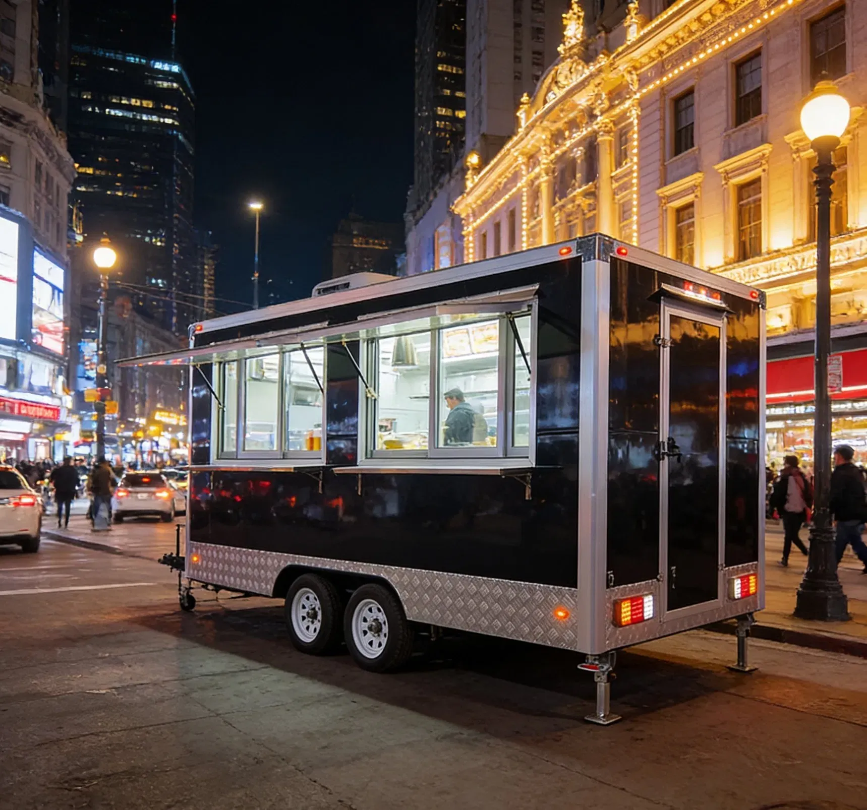 Мобильный прицеп для пищевых продуктов Siristar