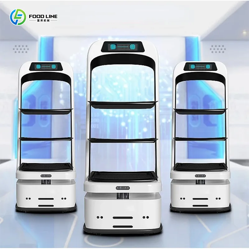 Ресторанный робот для доставки еды на вынос 6