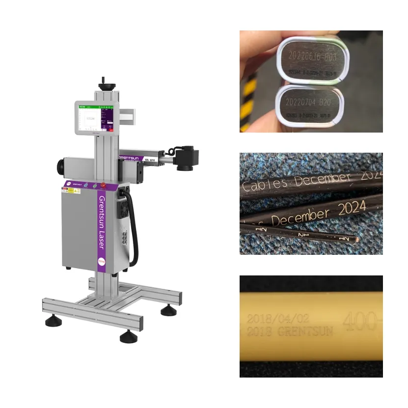 Профессиональная машина для лазерной маркировки труб PPR PVC с сенсорным экраном