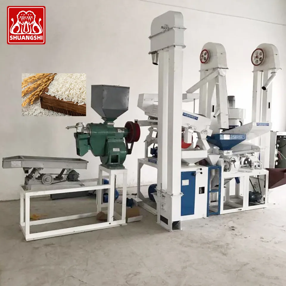 Комбинированная Мельница для Рисовой Муки 20 Тпд