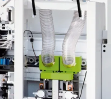 Автоматическая машина для бокового сверления и обрезки углов с ПУР клеем 2