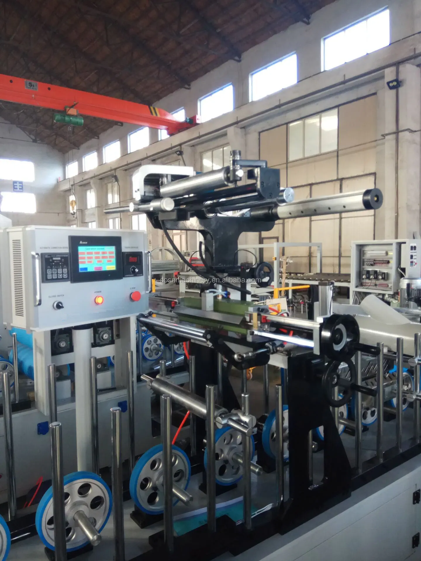 Профессиональная машина для ламинирования профиля ПВХ 5