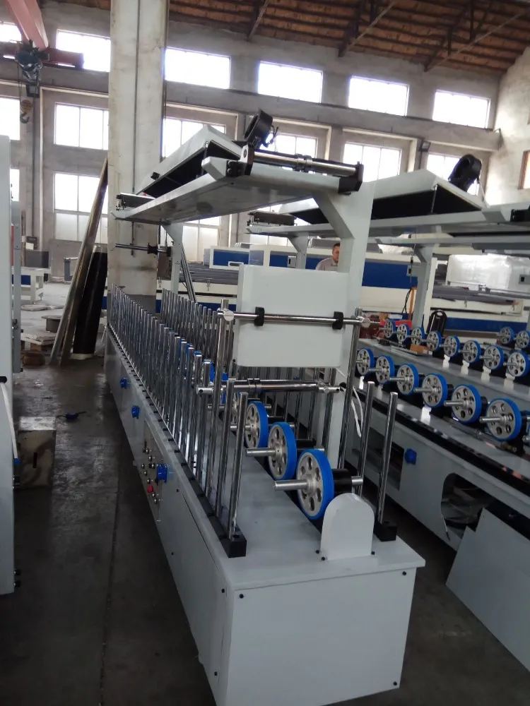 Машина для ламинирования профилей из ПВХ/ВПК для стеновых панелей BF300B 5